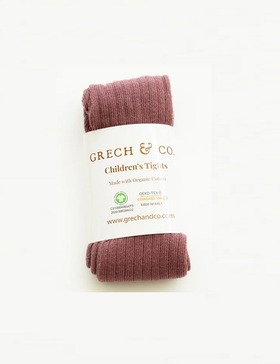 SS21[GRECH&amp;CO] Organic Cotton Tights - Burlwood