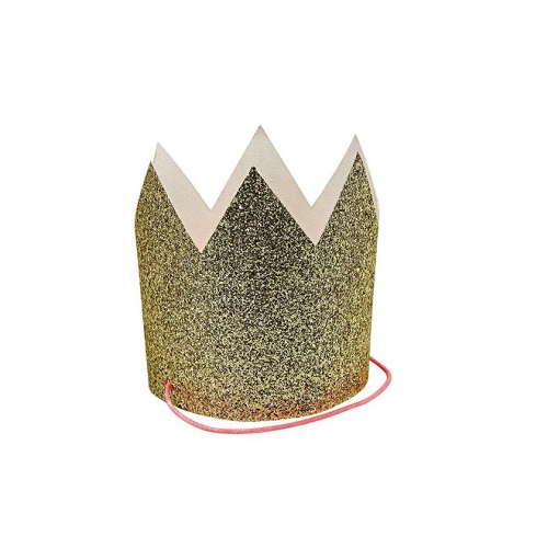 메리메리 Mini Gold Glittered Crowns