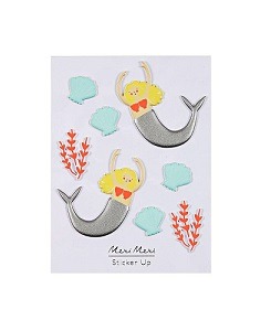 메리메리 Mermaid Puffy Stickers