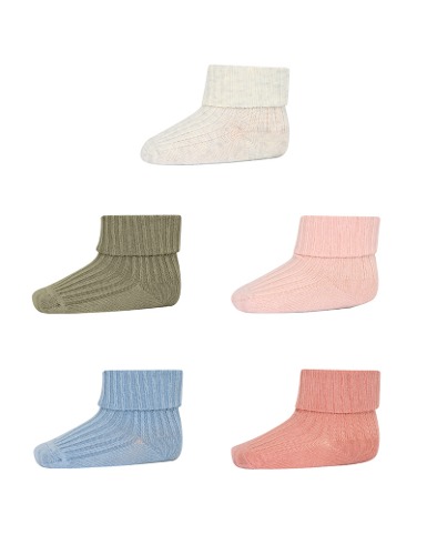 [SS23 MD #04] Cotton rib baby socks 533 5color