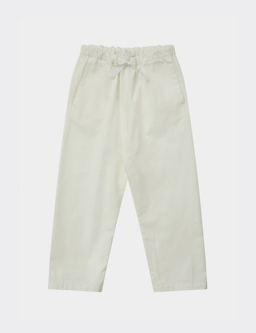 [SS22][CARAMEL] ERICA TROUSERS S22OT - OFF WHITE TWILL