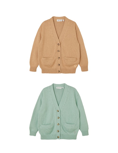 [AW22 MAIN STORY] OVERSIZED CARDIGAN - 2COLORS