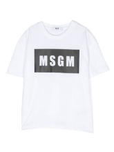 [SS23 MG #06] T-SHIRT OVER JERSEY JUNIOR UNISEX MS029317_BIANCO